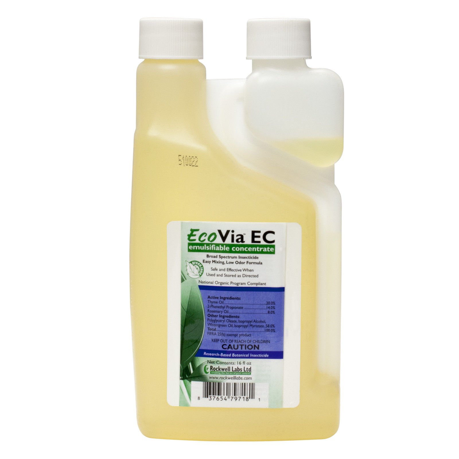 Amazon.com : Rockwell Labs EVEC016 EcoVia EC Botanical Pesticide